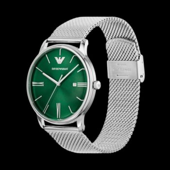 Emporio Armani - Montre Emporio Armani Homme Cadran Vert Émeraude