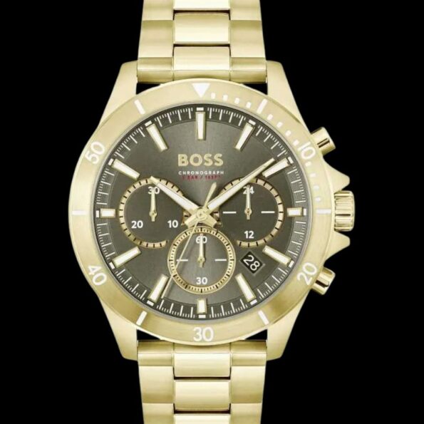 Montre Chronographe Hugo Boss - Or & Nuit