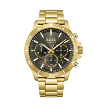 Montre Chronographe Hugo Boss - Or & Nuit