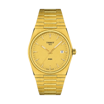 Tissot PRX  en acier doré  40 mm – Montre homme Tissot