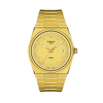 Tissot PRX  en acier doré  40 mm – Montre homme Tissot